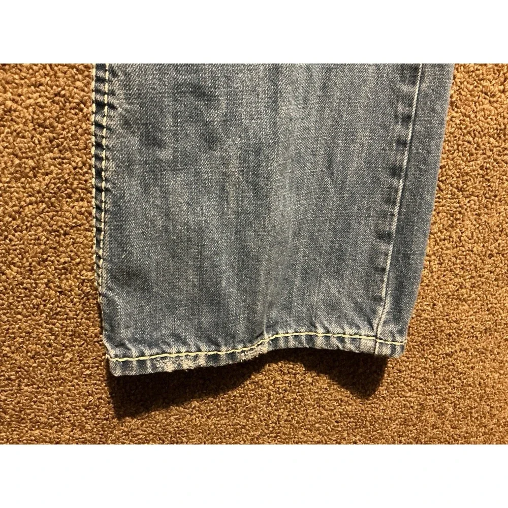 Rock & Roll Cowboy Jeans 36x32 Distressed Boot Cut MOD1612 Rodeo